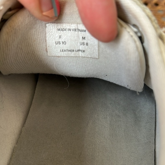 Unisex ReLeather Court Sneaker W-Sz 10 & M-Sz 8 - Picture 8 of 9